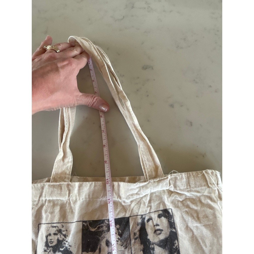 Taylor Swift The Eras Tour Official Merchandise Canvas Tote Bag Cream Multi Era - Picture 3 of 5